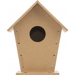 MDF birdhouse kit Taylor, brown (Gardening)