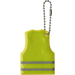 PVC key holder Cecily, yellow