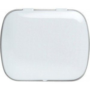 Tin case with mints Rocco, white
