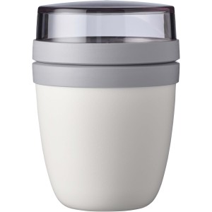 Mepal Ellipse Mini 300+120 ml lunch pot, White