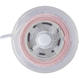Plastic retractable tape measure Theo, white
