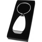 Metal 2-in-1 key holder Alma, silver (8659-32CD)