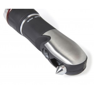 Metal 8-in-1 torch Amayah, black (Car accesories)