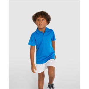 Monzha short sleeve kids sports polo, Lime / Green Lime (Polo short, mixed fiber, synthetic)