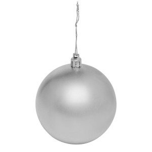 Nadal christmas bauble, Silver
