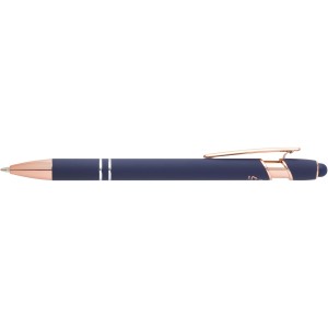 Nanna ballpoint pen with rose gold finish (black ink), Ocean (Metallic pen)