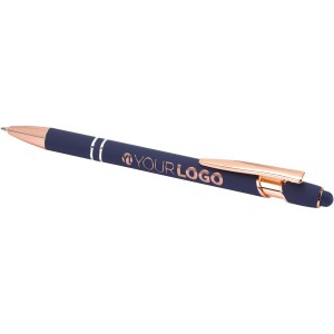 Nanna ballpoint pen with rose gold finish (black ink), Ocean (Metallic pen)