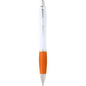 Nash recycled plastic ballpoint pen (black ink), Orange (Plastic pen)