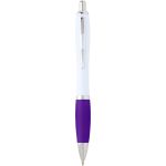 Nash recycled plastic ballpoint pen (black ink), Purple (10797237)