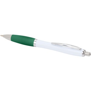 Nash recycled plastic ballpoint pen (blue ink), Green (Plastic pen)