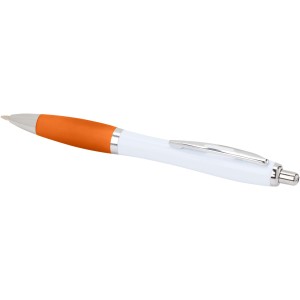 Nash recycled plastic ballpoint pen (blue ink), Orange (Plastic pen)