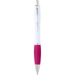 Nash recycled plastic ballpoint pen (blue ink), Pink (10797341)