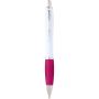 Nash recycled plastic ballpoint pen (blue ink), Pink