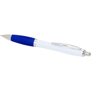 Nash recycled plastic ballpoint pen (blue ink), Royal blue (Plastic pen)