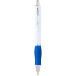 Nash recycled plastic ballpoint pen (black ink), Aqua