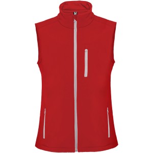 Nevada unisex softshell bodywarmer, Red (Vests)