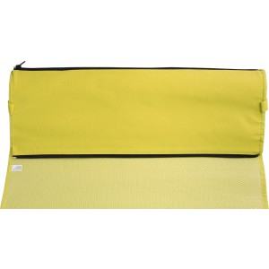 Nonwoven (80 gr/m2) beach mat Amina, yellow (Beach equipment)