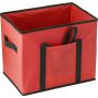 Nonwoven (80 gr/m2) car organizer Remi, red