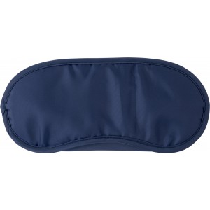 Nylon (190T) eye mask Clarke, blue (Travel items)