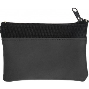 Nylon (600D) key wallet Imelda, black (Wallets)