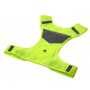 Nylon (600D) safety vest Minna, yellow (Reflective items)