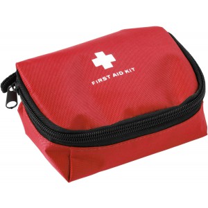 Nylon first aid kit Tiffany, red (Healthcare items)