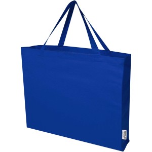 Odessa 220 g/m2 GRS recycled cotton large tote bag, Royal bl (Shopping bags)