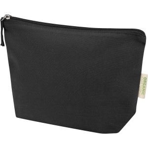 Odisha 180 g/m2 OCS organic toiletry bag 1L, Black