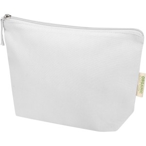 Odisha 180 g/m2 OCS organic toiletry bag 1L, White