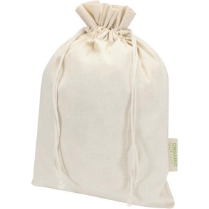Odisha 140 g/m2 OCS organic gift bag - 42 x 30 cm, Natural