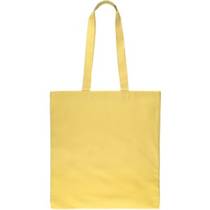 Oeko-Tex cotton (140 gsm) shopping bag Kenneth, yellow (Shopping bags)