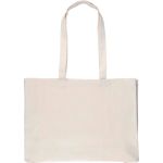 Oeko-Tex cotton (280 gsm) shopping bag Harrier, khaki (1161745-13)