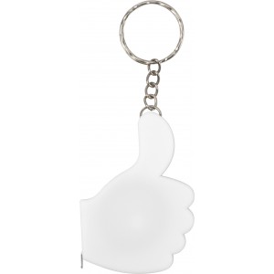 PE 2-in-1 key holder Nassir, white