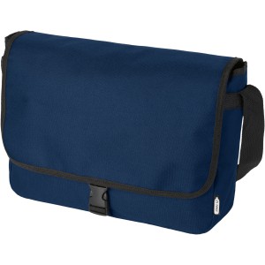 Omaha RPET shoulder bag, Navy (Shoulder bags)