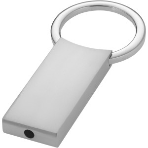 Omar rectangular keychain, Silver (Keychains)