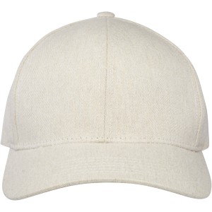 Opal 6 panel Aware recycled cap, Oatmeal (Hats)