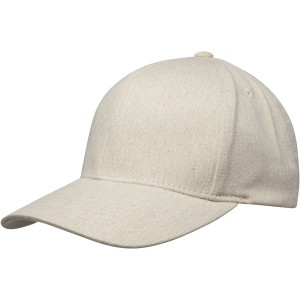 Opal 6 panel Aware recycled cap, Oatmeal (Hats)