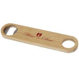 Origina wooden bottle opener, Natural (Bottle openers, corkscrews)