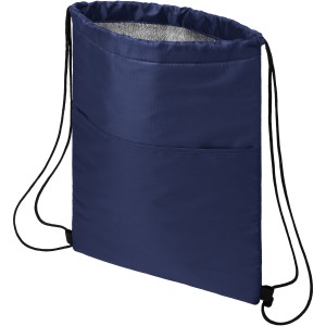 Oriole 12-can drawstring cooler bag, Navy (Cooler bags)