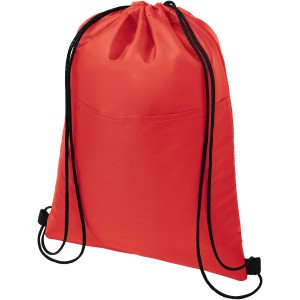 Oriole 12-can drawstring cooler bag, Red (Cooler bags)