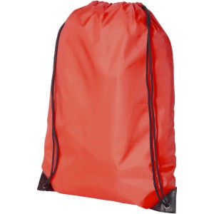 Oriole premium drawstring backpack, Red (Backpacks)