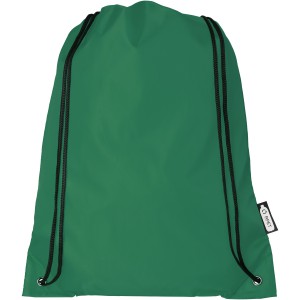 Oriole RPET drawstring backpack 5L, Green (Backpacks)