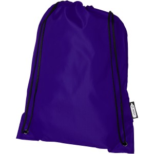 Oriole RPET drawstring backpack 5L, Purple (Backpacks)