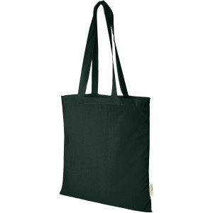 Orissa 100 g/m2 GOTS organic cotton tote bag 7L, Dark green (cotton bag)