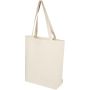 Orissa 180 g/m2 organic wide bottom tote bag 11L, Natural