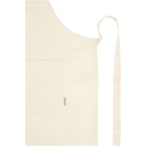 Orissa 200 g/m2 organic cotton apron, Natural (Apron)