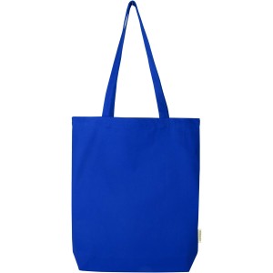 Orissa 270 g/m2 organic tote bag 10L, Royal blue (Shopping bags)