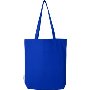 Orissa 270 g/m2 organic tote bag 10L, Royal blue (Shopping bags)