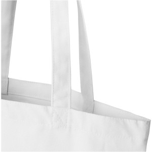 Orissa 270 g/m2 organic tote bag 10L, White (Shopping bags)