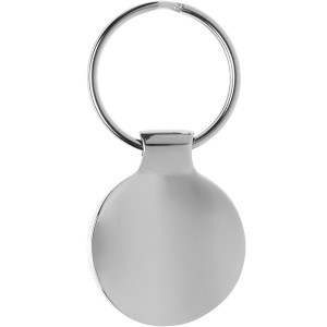 Orlene rounded keychain, Silver (Keychains)